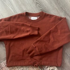 Aritzia Wilfred cropped sweatshirt